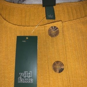 Yellow long sleeve dress